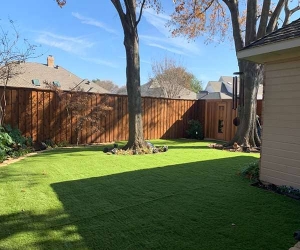 How much is artificial turf in Dallas?
